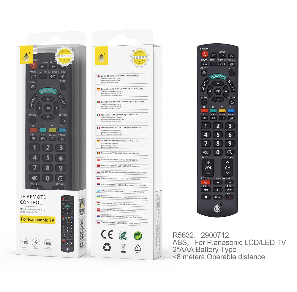 NR9100 NE Mando Universal a Distancia LCD/LED TV Negro – LILI HOME